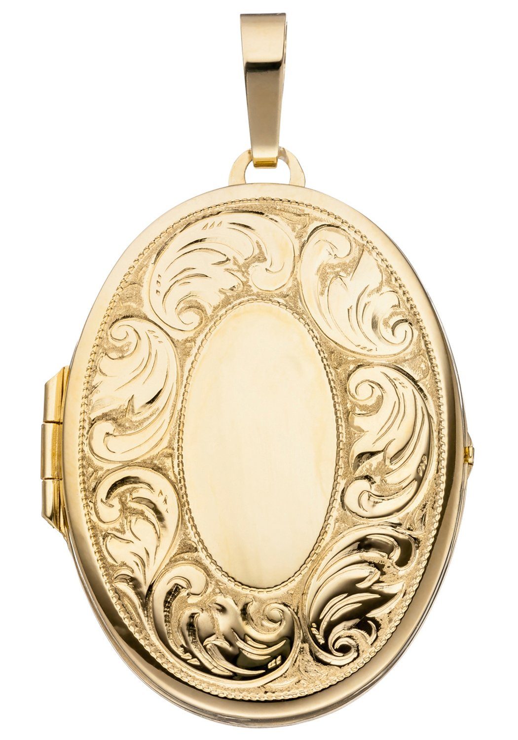 Medallionanhänger Anhänger Medaillon oval