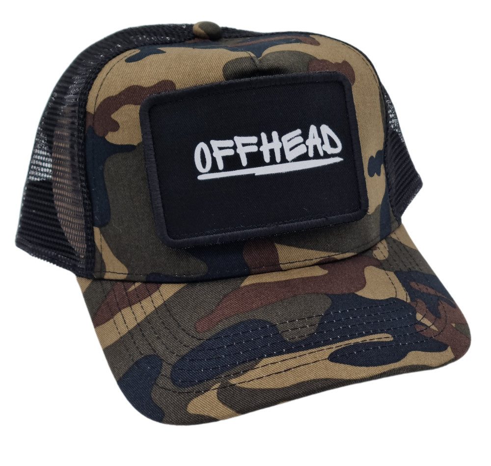 Offhead Trucker Cap Kappe Camo Herren Damen 5 Panel