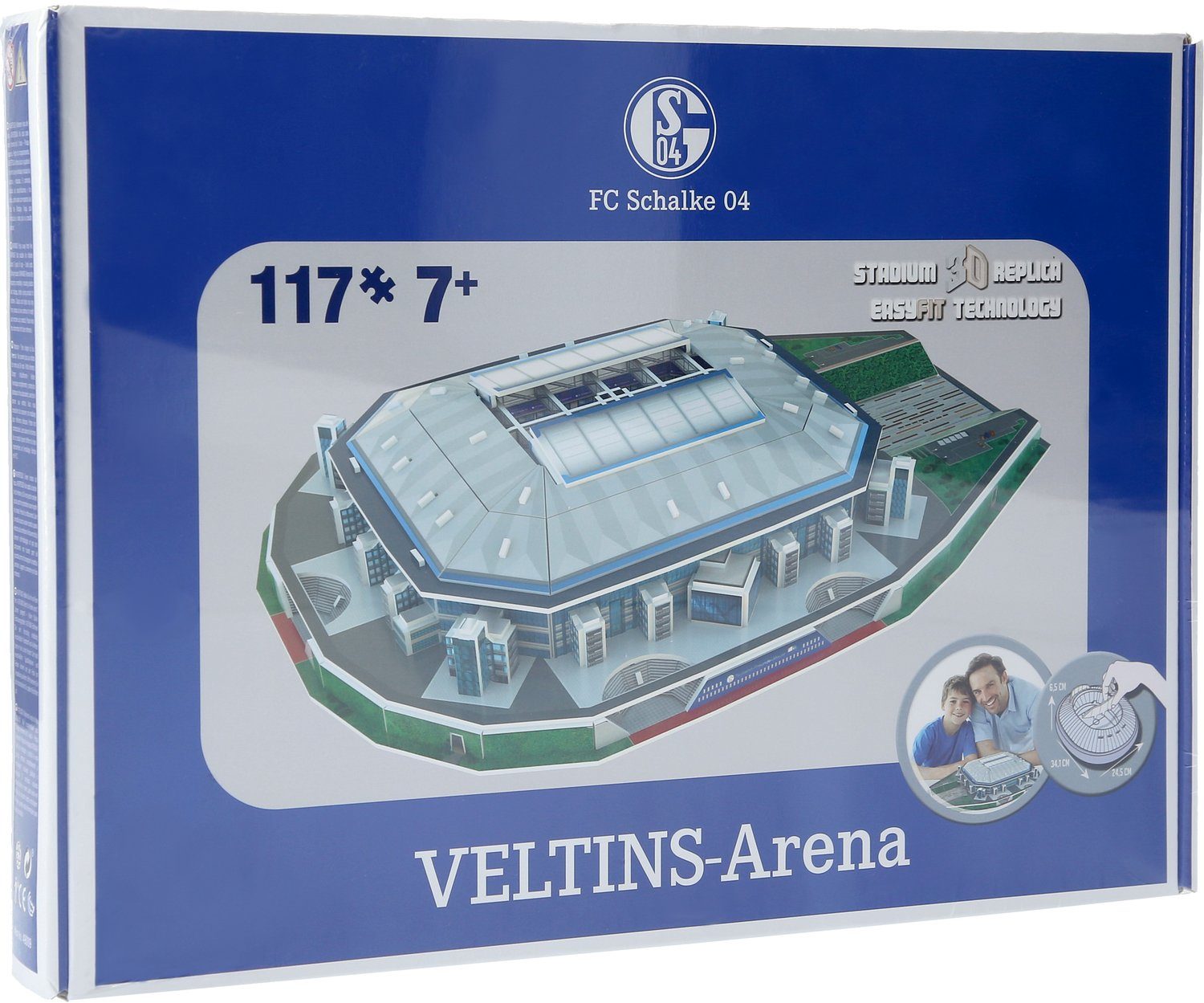 FC Schalke 04 3D-Puzzle FC Schalke 04 3D Puzzle Veltins Arena, 147  Puzzleteile