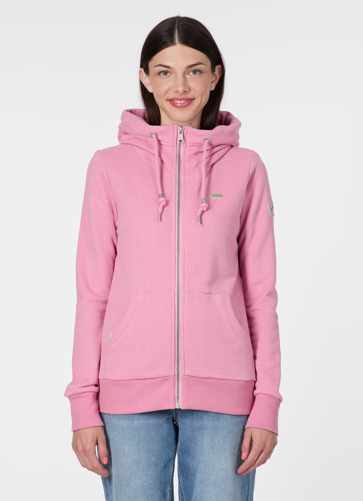 Ragwear Sweatjacke NESKIA ZIP A Bestseller aus elastischer Baumwollmischung, innen unbrushed