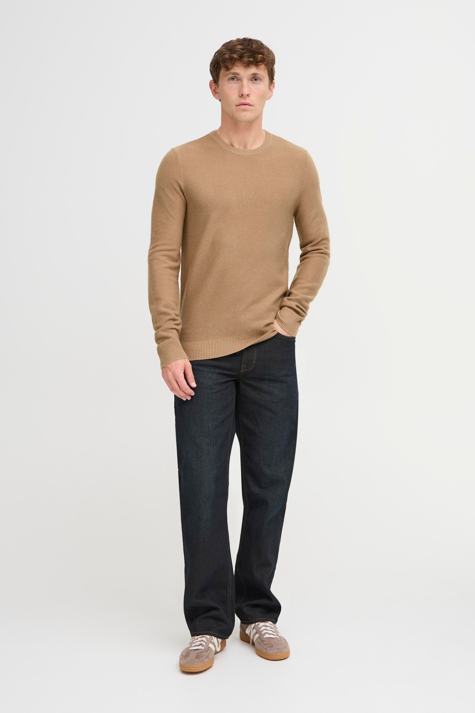 Blend Strickpullover BHDana Klassischer Grobstrickpullover