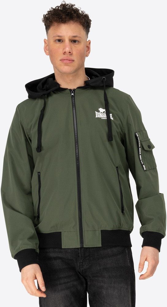 Lonsdale Kurzjacke Shalford Jacke Mit Kapuze Schmale Passform günstig online kaufen