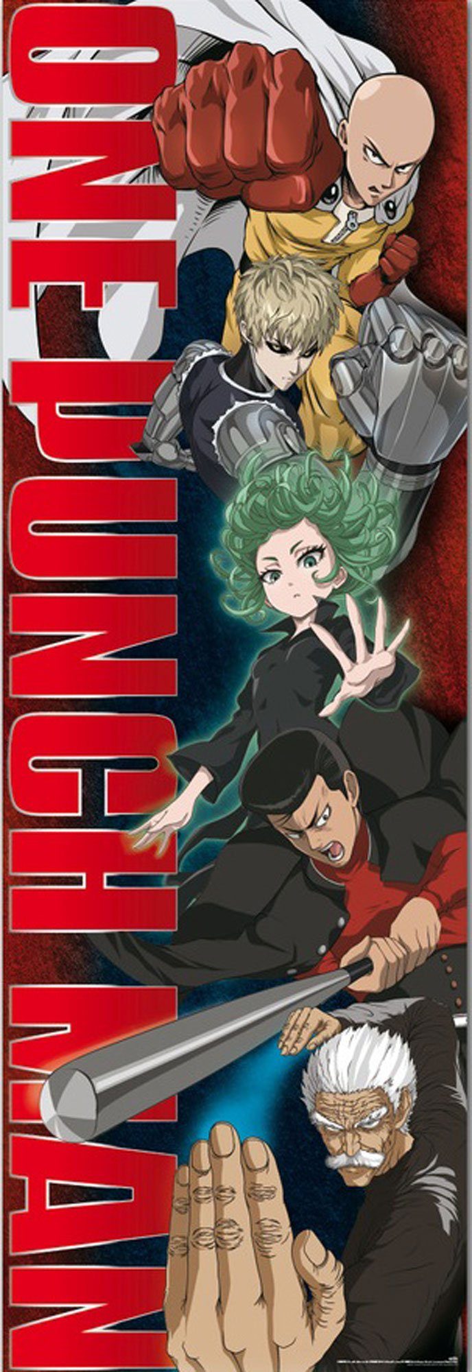 Poster One Punch Man - Türposter - Group