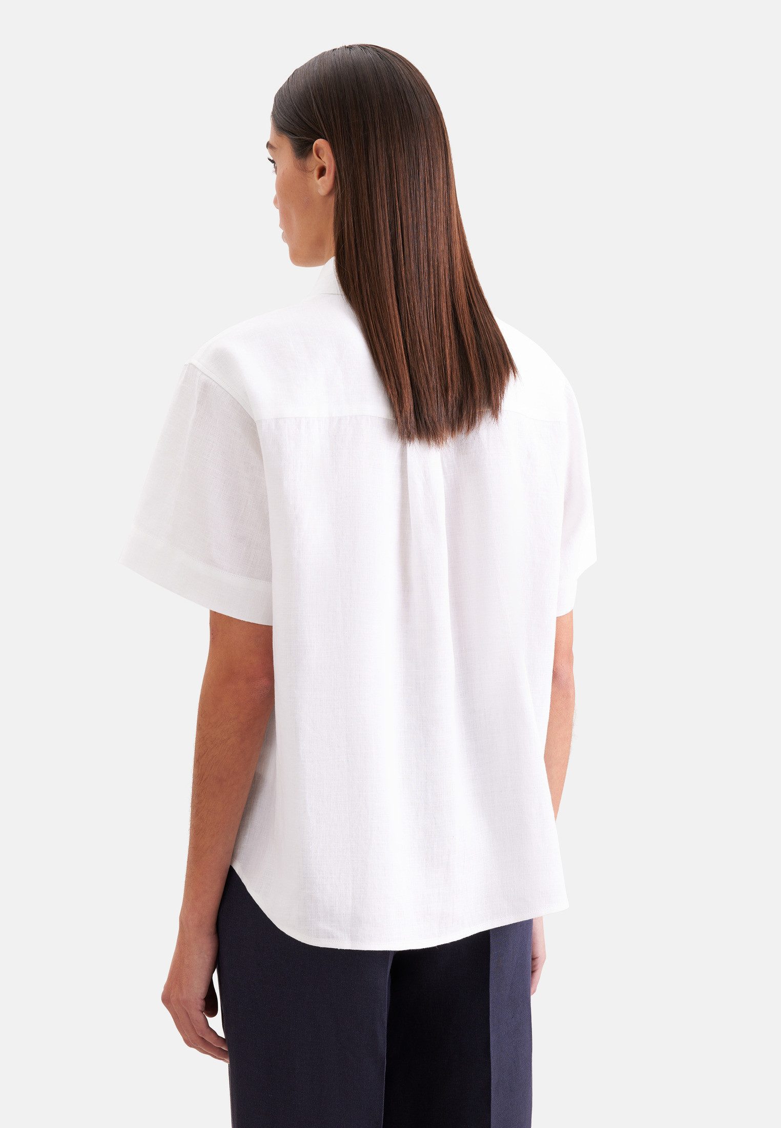 seidensticker Hemdbluse 1/2 Kragen Uni