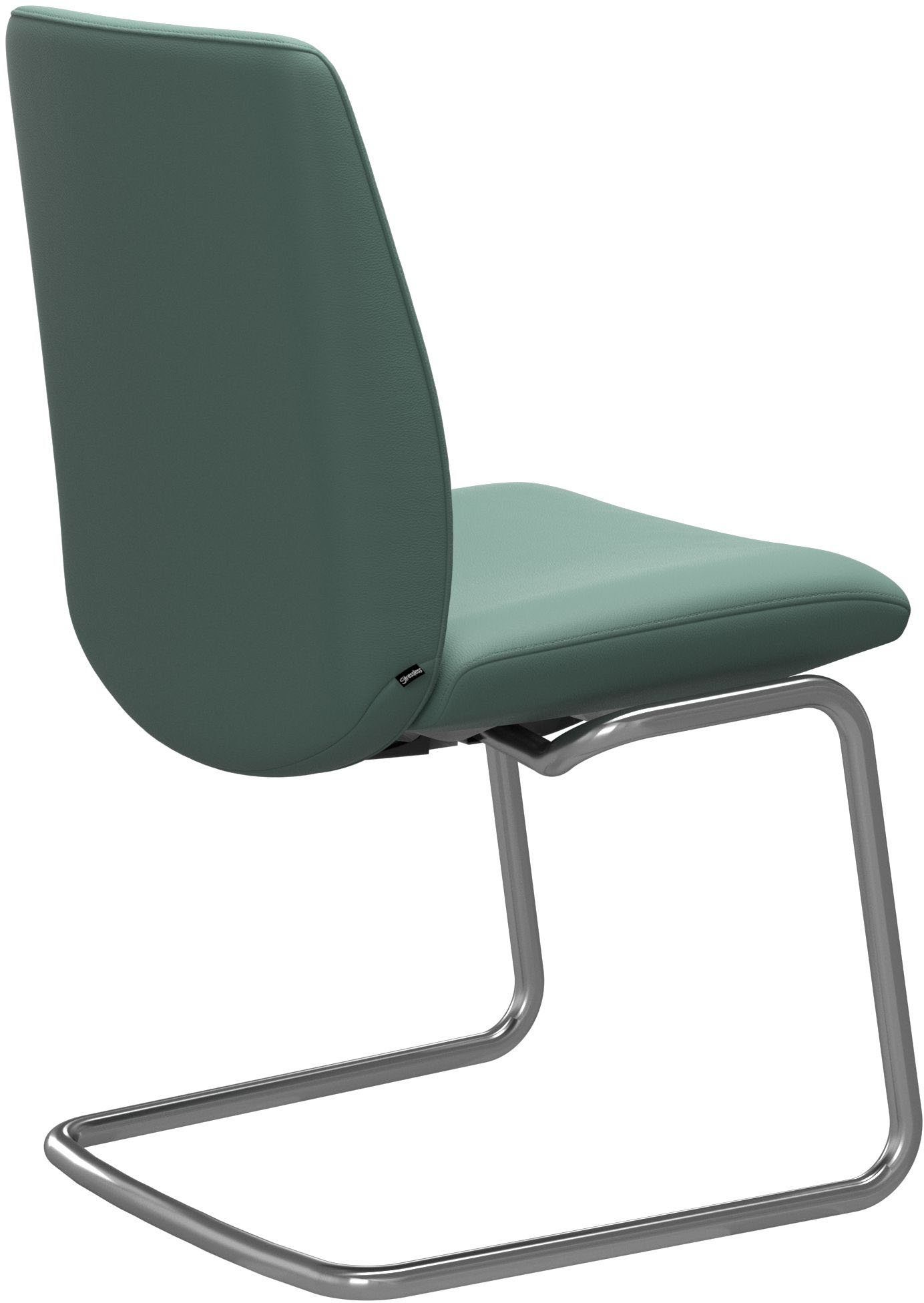 Chrom in matt Stressless® Low Stahl Laurel, aus Back, Größe Polsterstuhl Beinen mit L,