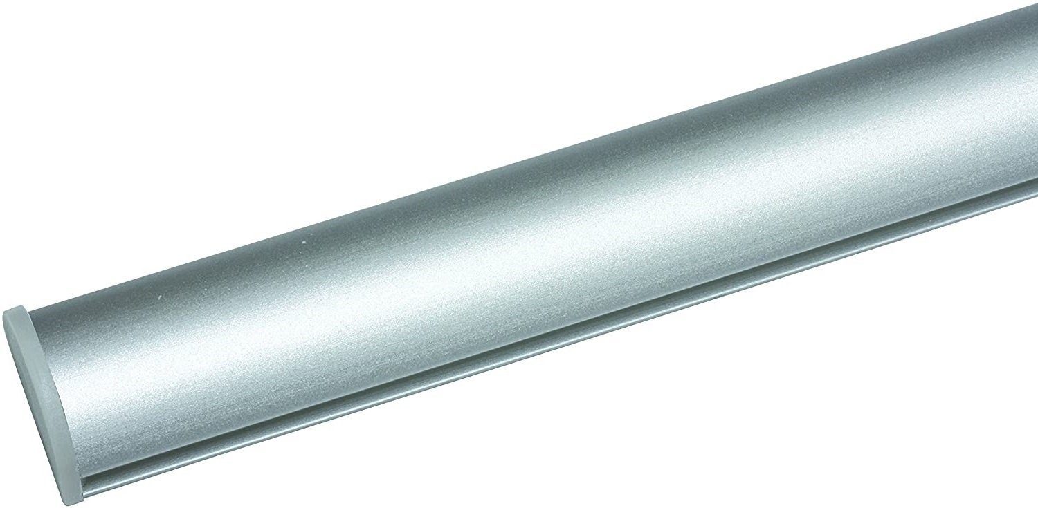 Clever-Kauf-24 Paneelwagen Alu Klemmleiste 60cm, für Flächenvorhänge, Farbe günstig online kaufen