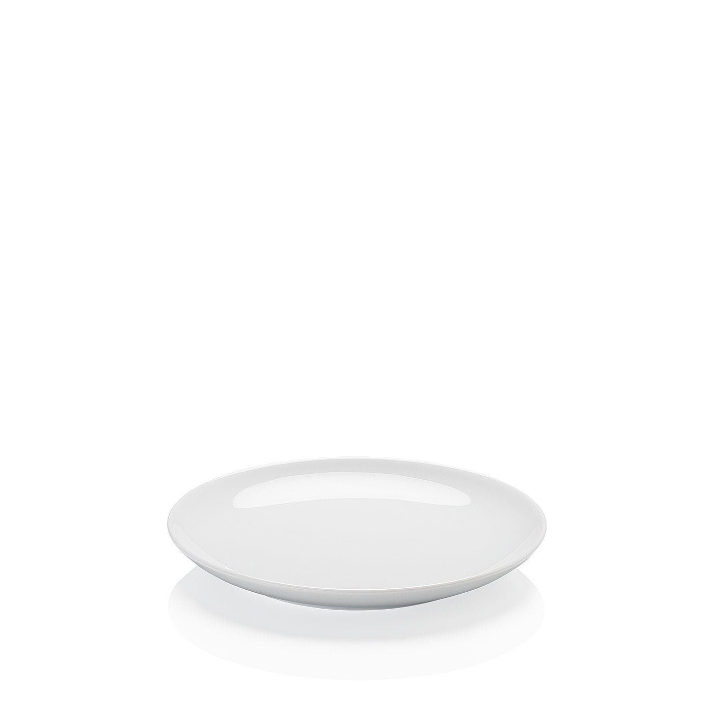 ARZBERG Frühstücksteller Frühstücksteller 20 cm - CUCINA BIANCA Weiß - 6 Stück, (6 St), Porzellan, spülmaschinenfest und mikrowellengeeignet