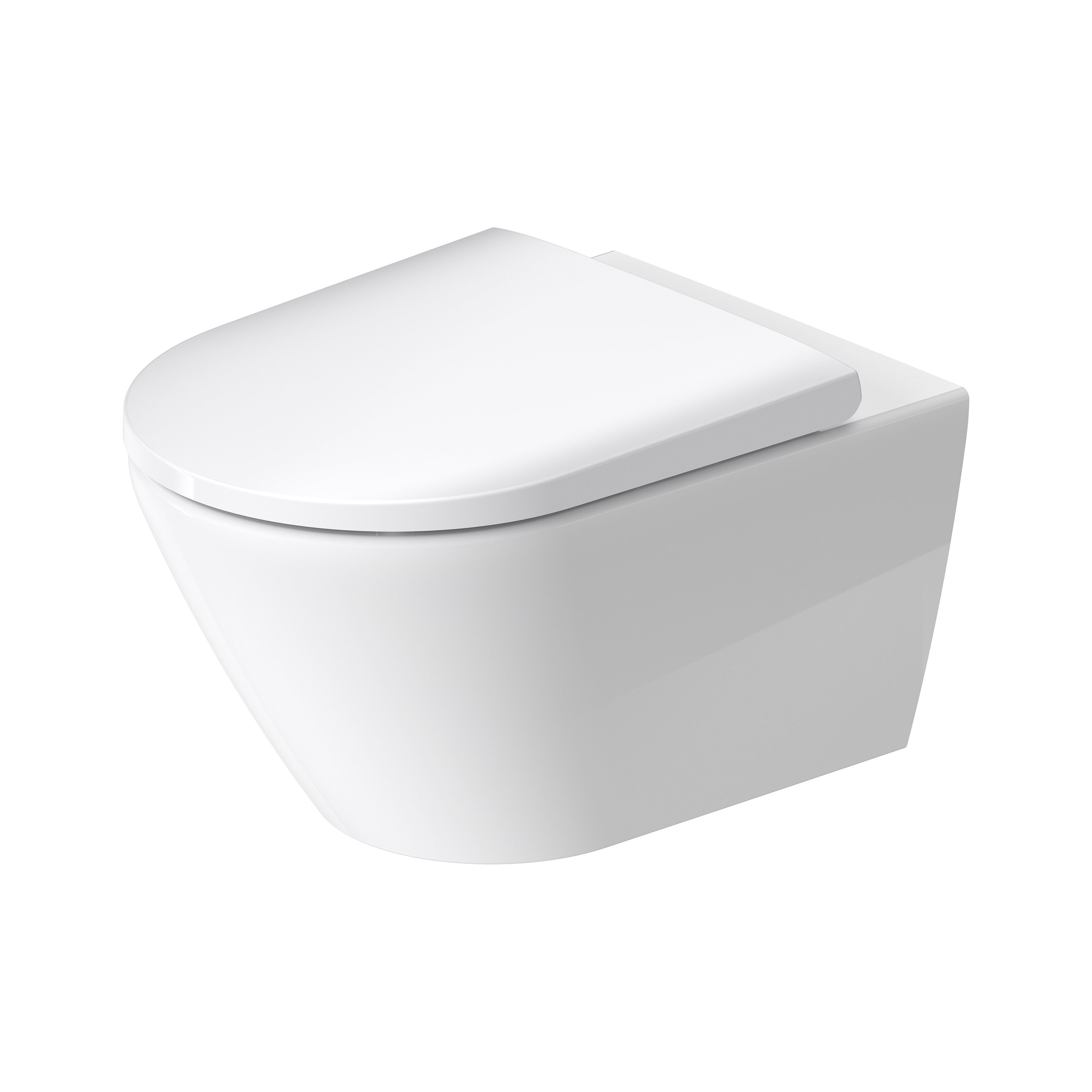 Tiefspül-WC D-Neo WC Set Rimless WC-Sitz Toilettensitz randlos