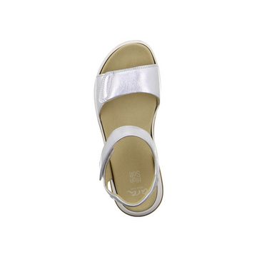 Ara Osaka - Damen Schuhe Sandalette Glattleder silber