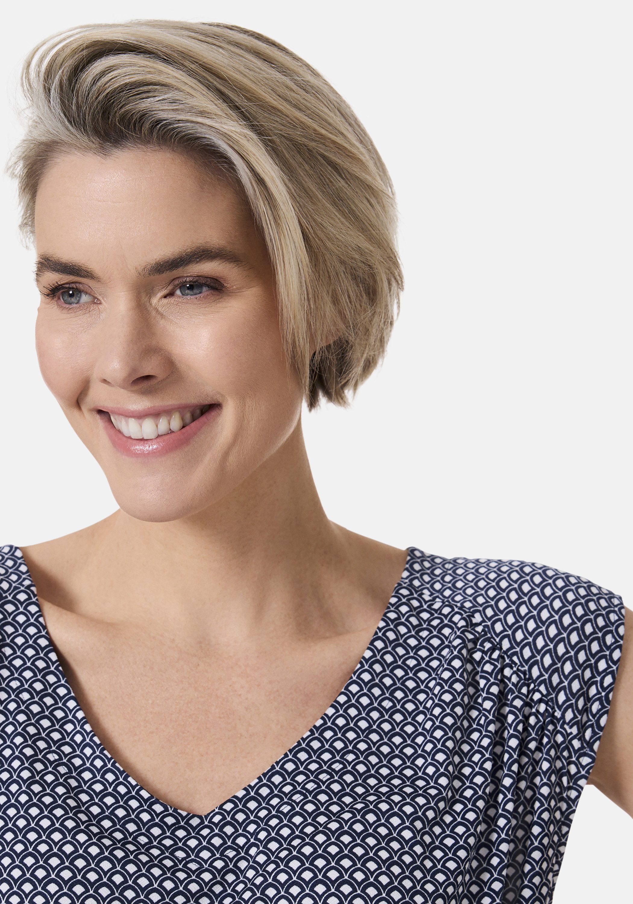 STOOKER WOMEN Shirttop VEGA Print Top Blusentop Regular Fit für Damen – Bild 4 von 4