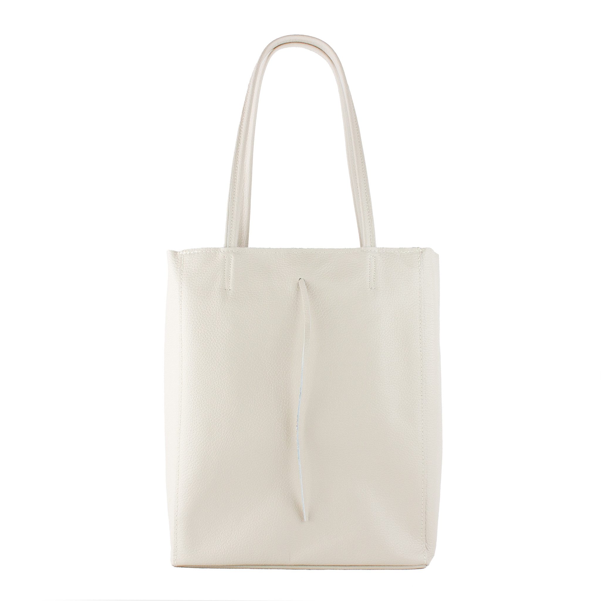 lePelou Shopper MIA für Damen, großer Shopper, Henkeltasche, Einkaufstasche, echt Leder, Made in Italy, mit geräumigem Hauptfach