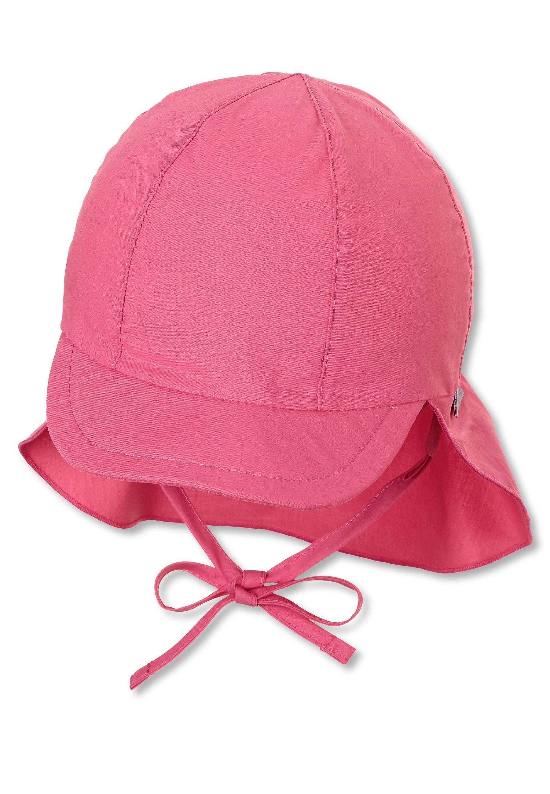 Sterntaler® Schirmmütze UV-Schutz 50+ (1-St) Kinderhut aus UV-Popeline mit Bindeband und UV-Schutz 50+