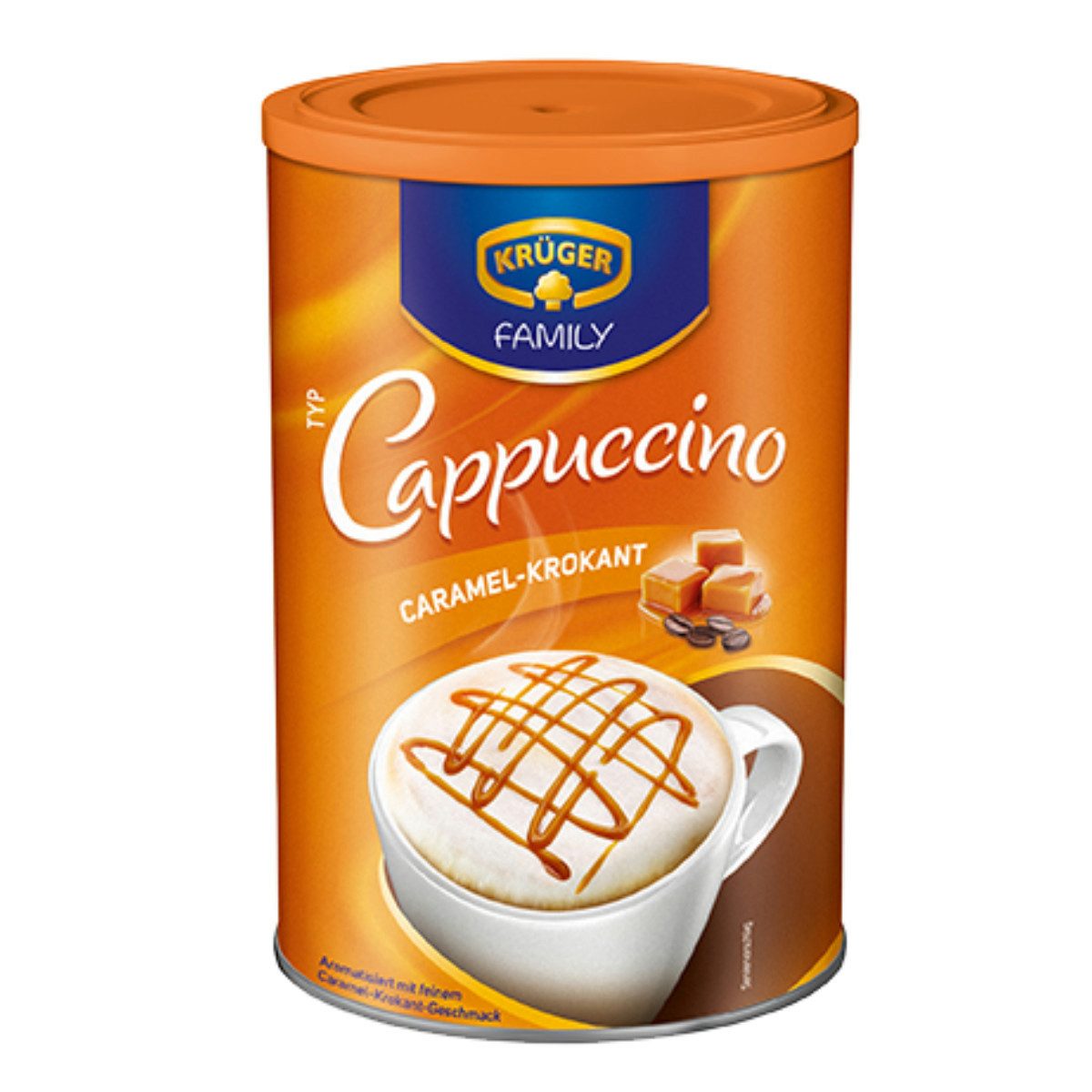 Krüger Kaffee, Krüger Family Cappuccino Karamell- 450g