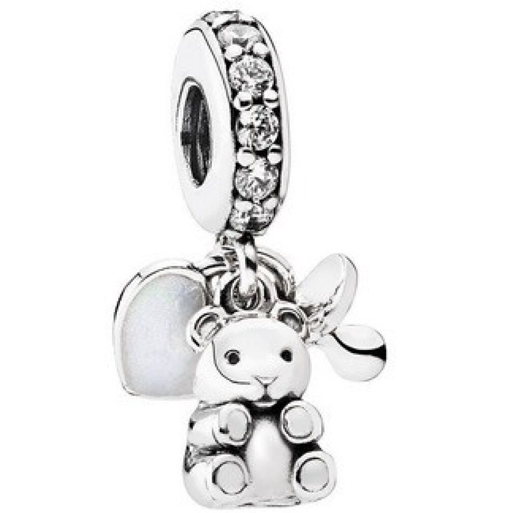 Pandora Kette mit Einhänger JEWELRY Mod. ORSETTO E CIUCCIO