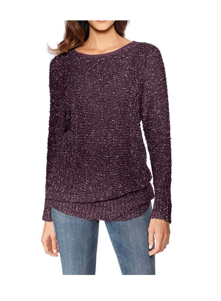 HEINE Wickelpullover Linea Tesini Damen Designer-Pullover, lila mehr