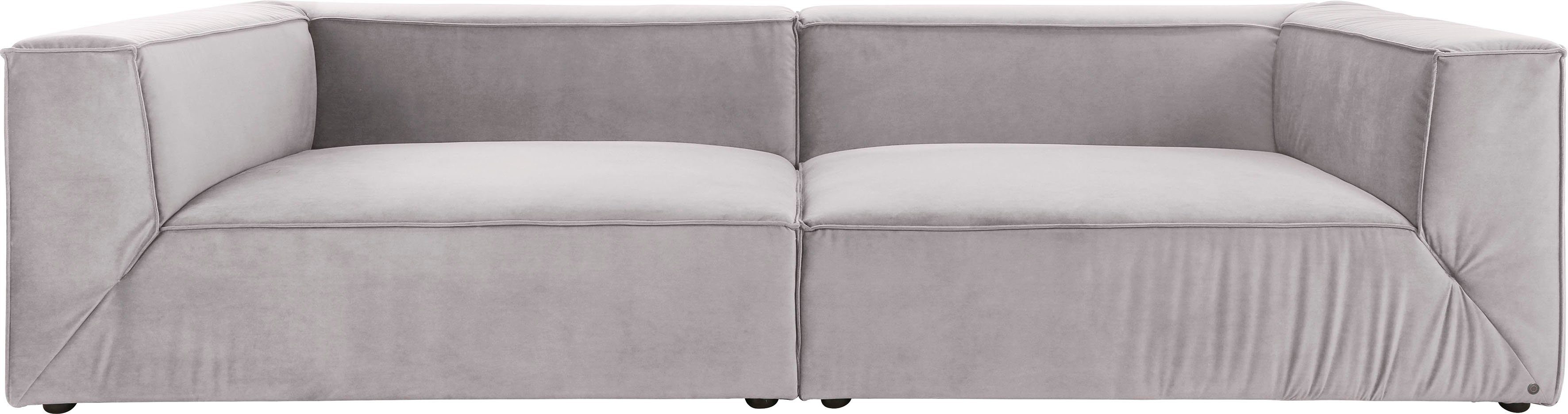 TOM TAILOR HOME Big-Sofa BIG CUBE, in 2 Breiten, wahlweise mit Sitztiefenverstellung, Tiefe 129 cm