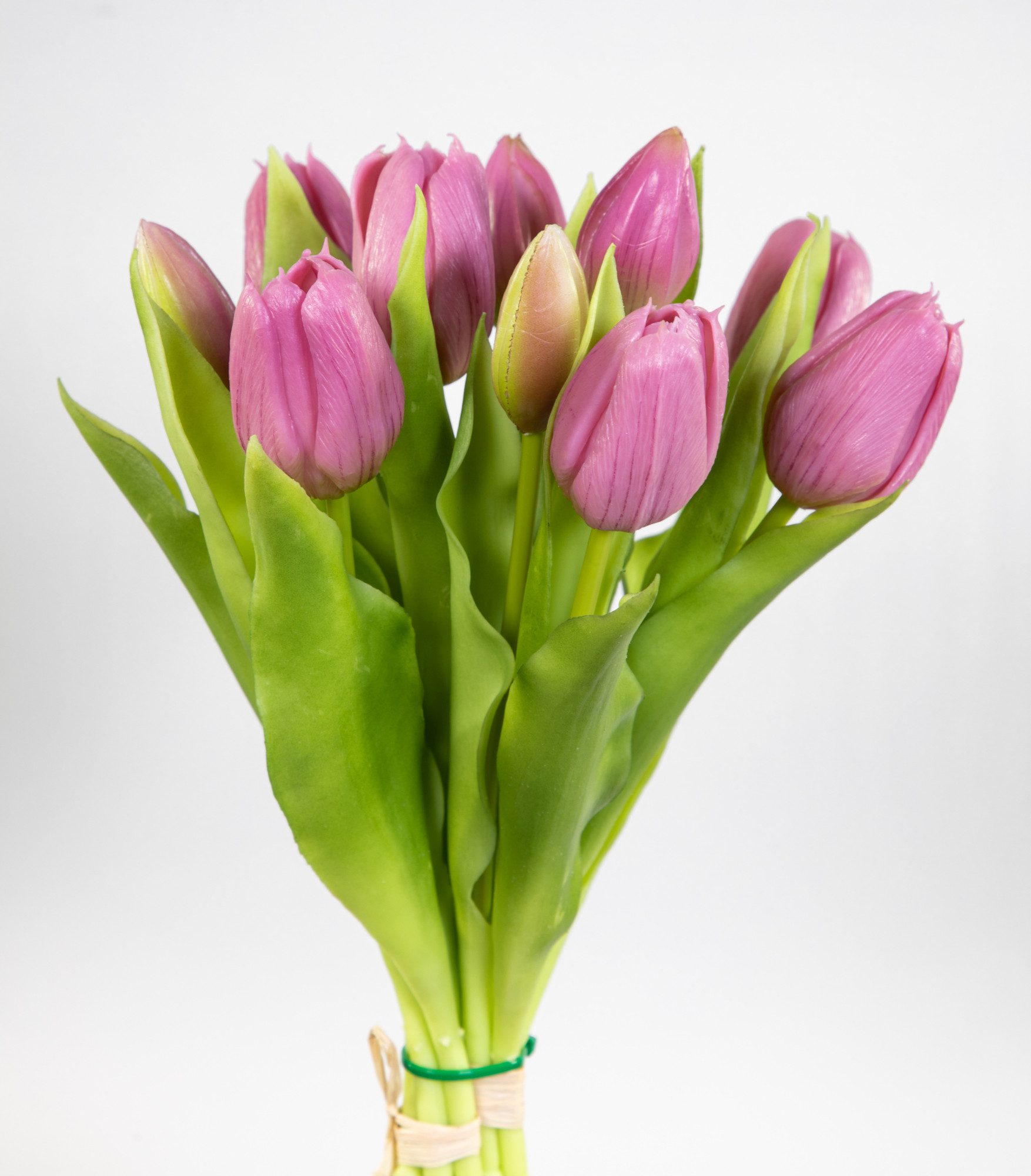 Kunstblume Tulpenbund Nature Real Touch 32x26cm günstig online kaufen