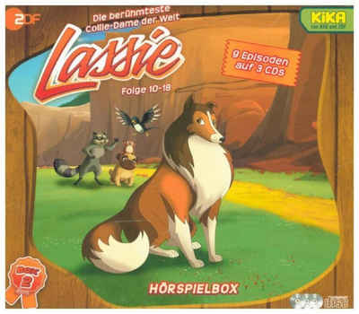Media Verlag Hörspiel Lassie Hörspielbox. Box.2, 3 Audio-CD