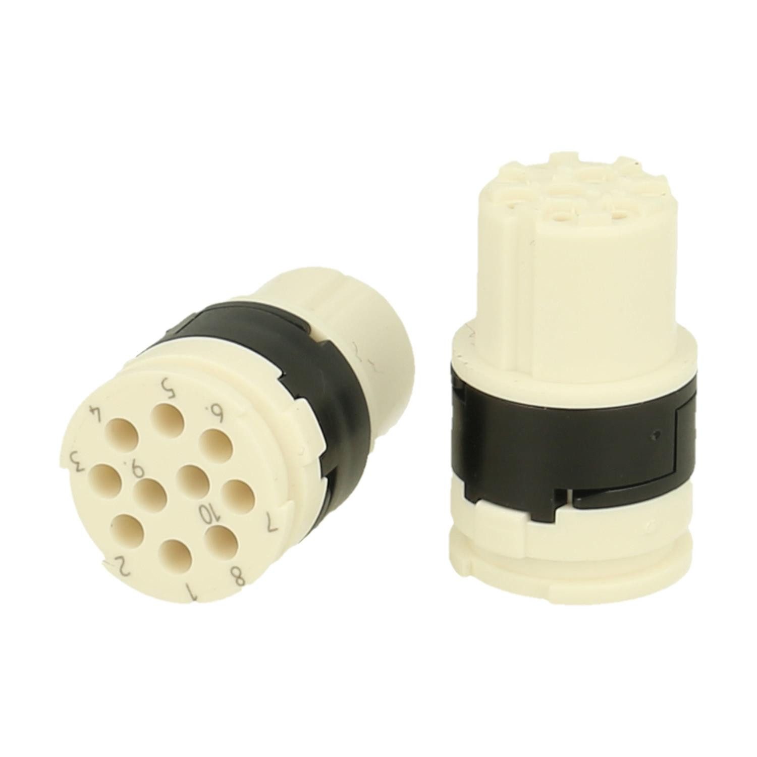 Hummel AG Rundstecker Titel:M16 Crimp-Kontakteinsatz Buchse Crimpanschluss, Polzahl 10-poli