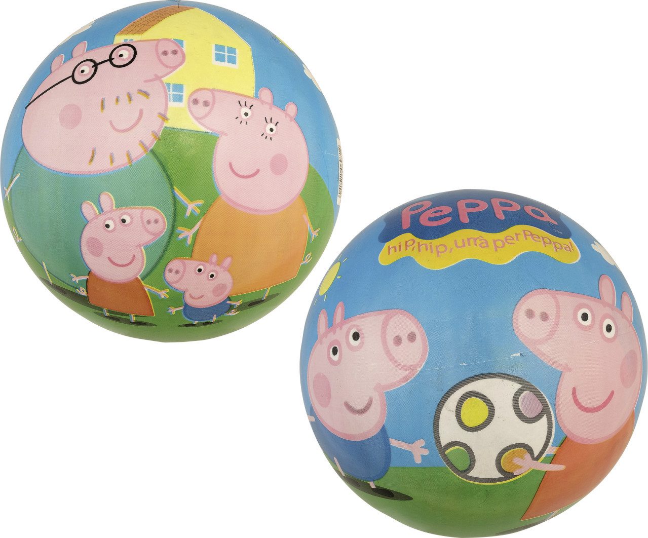 Fußball Happy People Peppa Pig Ball aus Kunststoff 23 cm