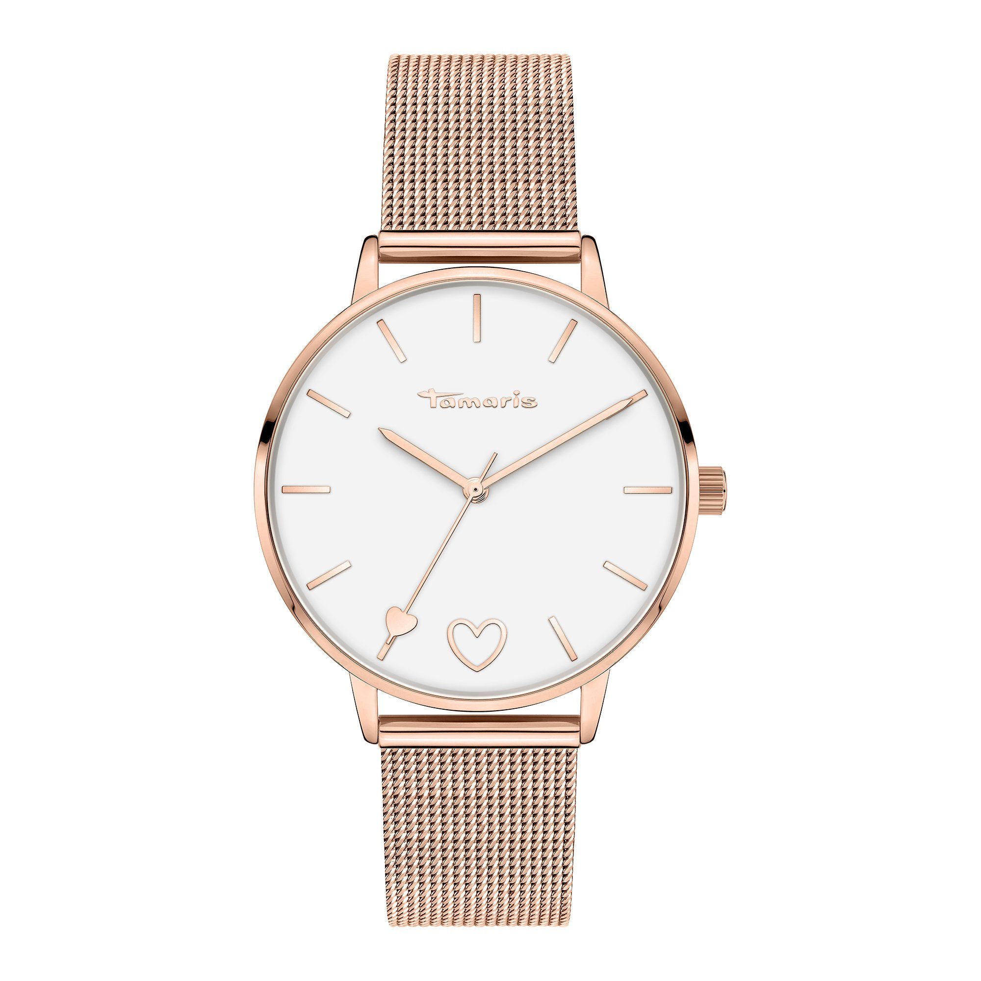 Tamaris Quarzuhr The Lovely Heart Edelstahl günstig online kaufen