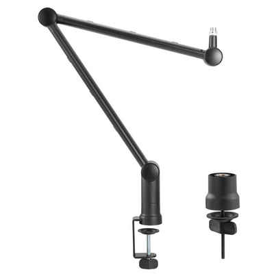 Maclean Mikrofonständer MC-898, Unterstützt Mikrofone mit einem Gewicht bis 1 kg, Montage mit Gewinde