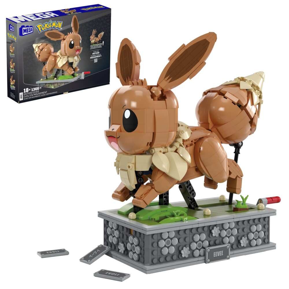 Mattel® MEGA Bausteine Pokémon Motion Evoli Spielbausteine