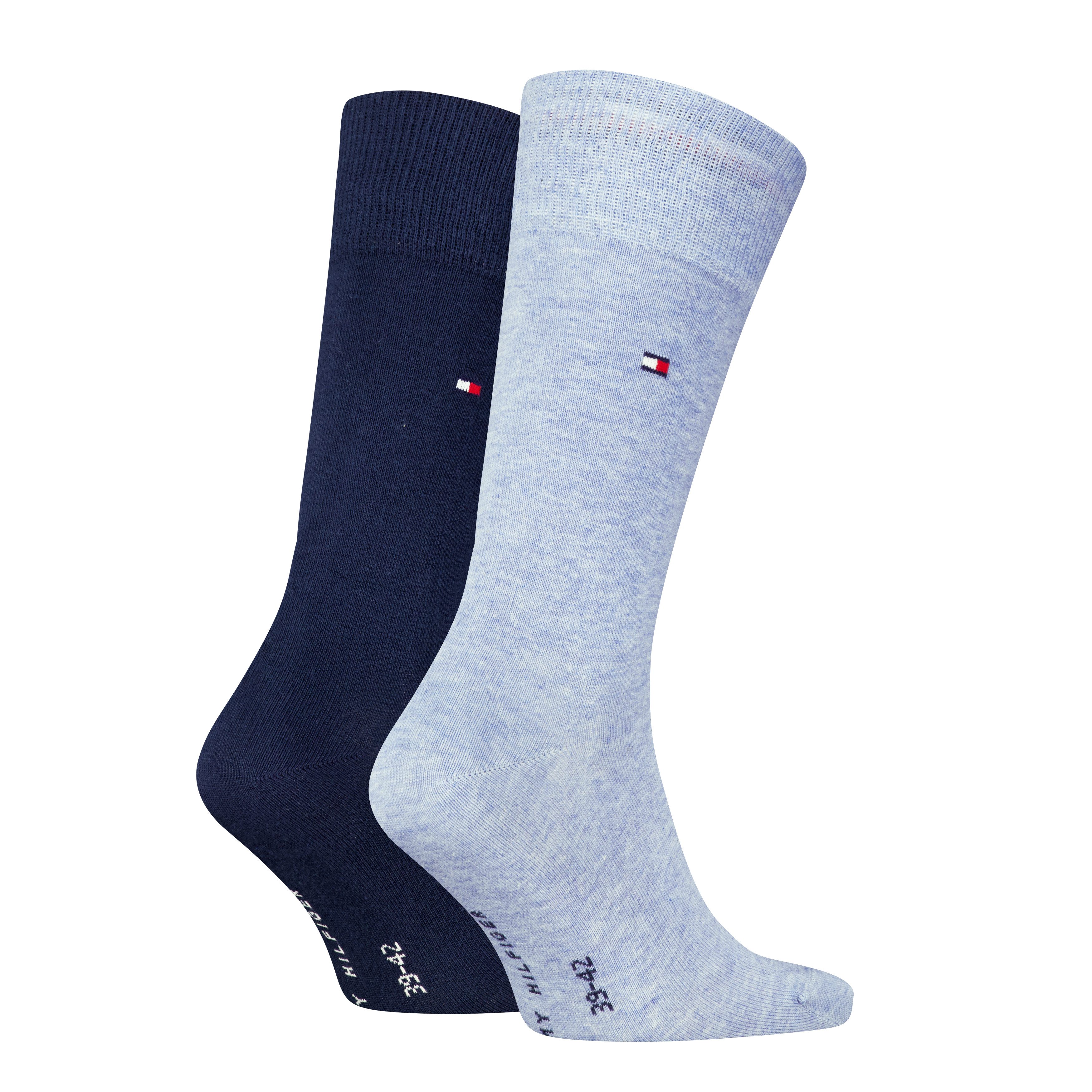 Tommy Hilfiger Socken TH MEN SOCK CLASSIC 2P (2 Paar) Mit eingestricktem Fl günstig online kaufen