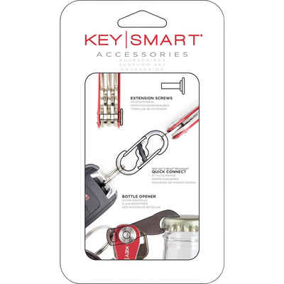 KeySmart Schlüsselanhänger KEY SMART Schlüsselhalter-Erweiterung KS-KS231 Accessoire-Kit 1 Silber