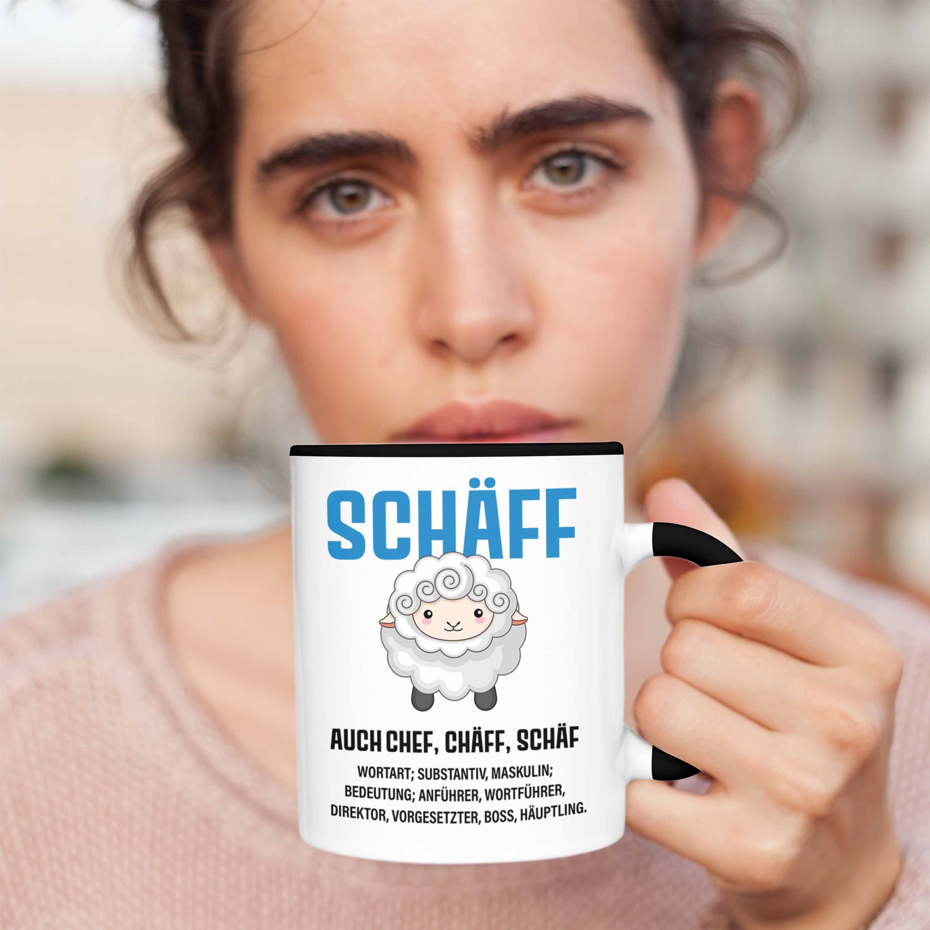 - Trendation Abschied Tasse Lustig Geschenke Geschenkidee Spruch Trendation Chef Schwarz Tasse Kaffeetasse