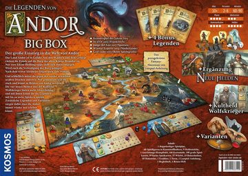 Kosmos Spiel, Familienspiel Die Legenden von Andor - Big Box