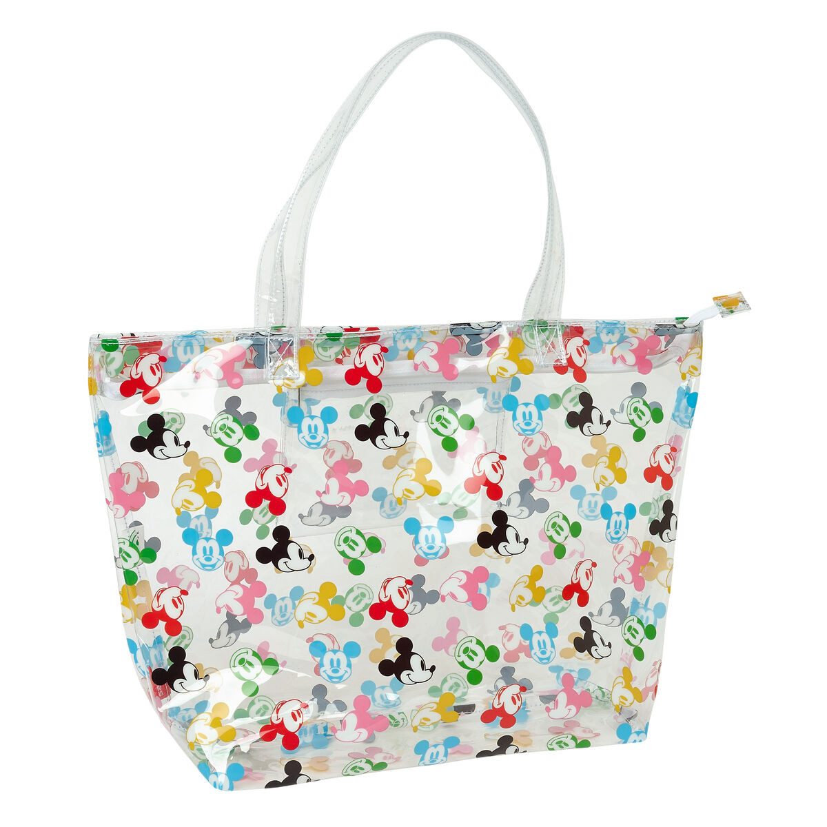 Handtasche Shopper Damen Handtasche Minnie Mouse Beach Durchsichtig