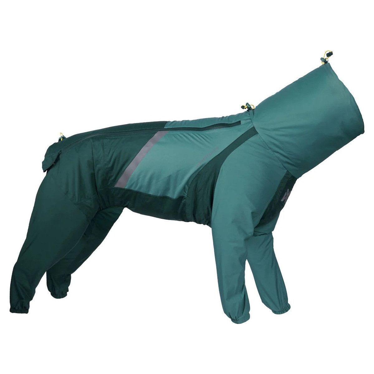 Non-stop dogwear Hundeoverall Regen-Overall Fjord Overall Raincoat teal