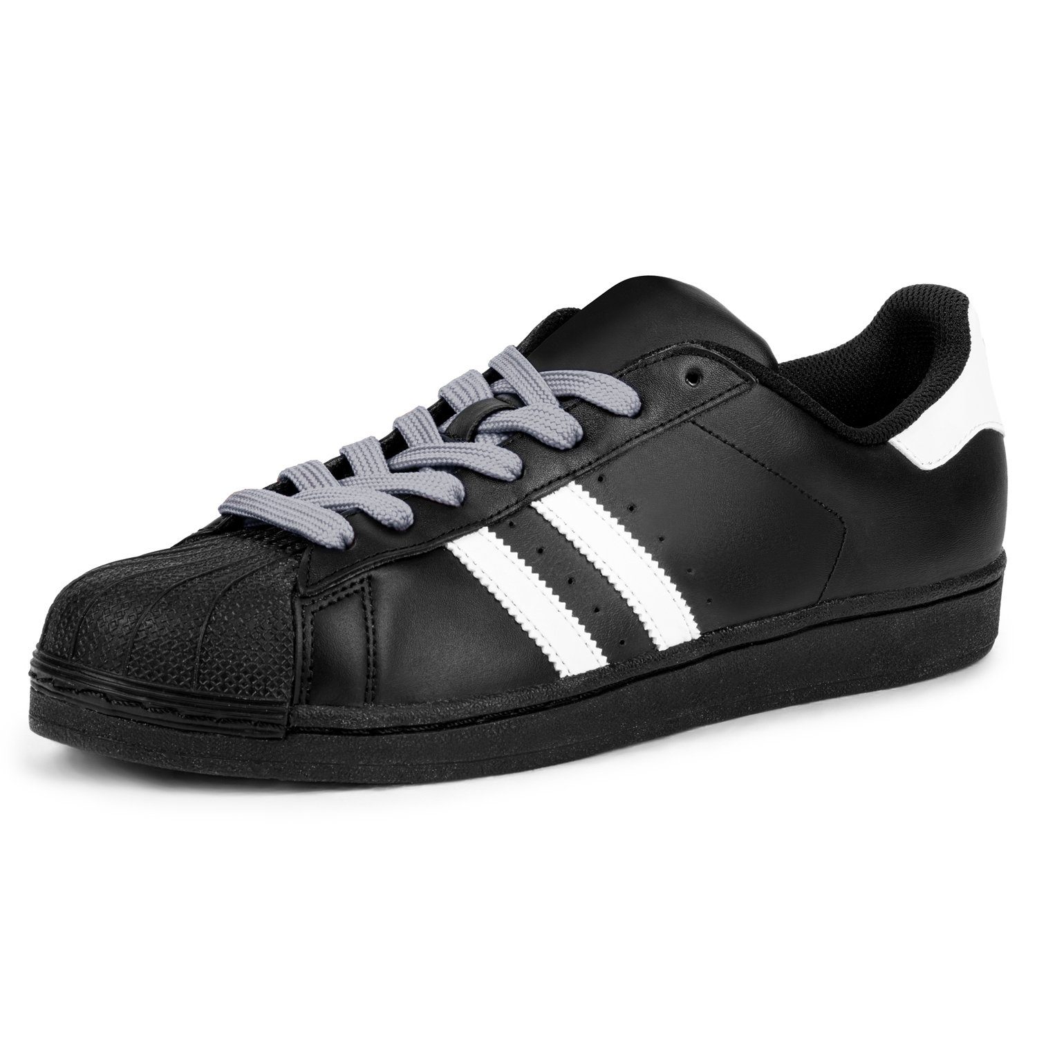 Mount Swiss Schnürsenkel 2 Paar flache SCHNÜRSENKEL 12mm breit für Sneaker und Sportschuhe -