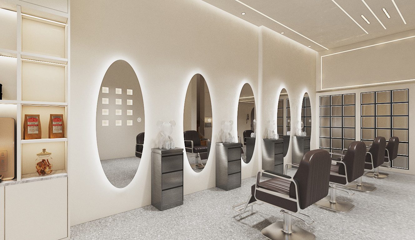WDWRITTI Spiegel mit Beleuchtung für Hotel Friseursalon Beauty Studio Wohnzimmer (LED Ganzkörperspiegel, 1-St., Oval 165x60cm), 3Lichtfarben & Helligkeit einstellbar, Speicherfunktion