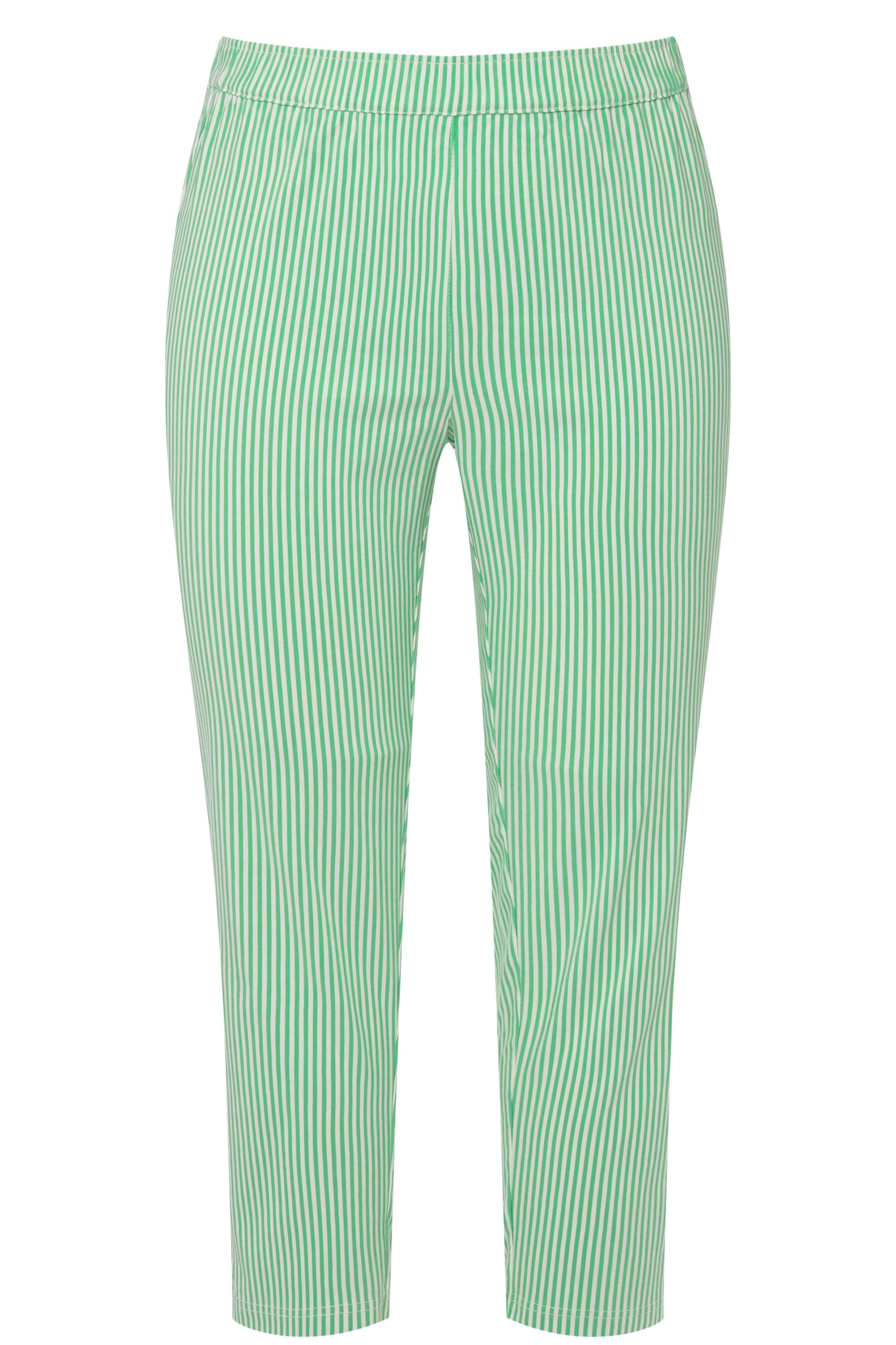 Ulla Popken Stoffhose 7/8-Bengalinhose Sienna gemustert günstig online kaufen