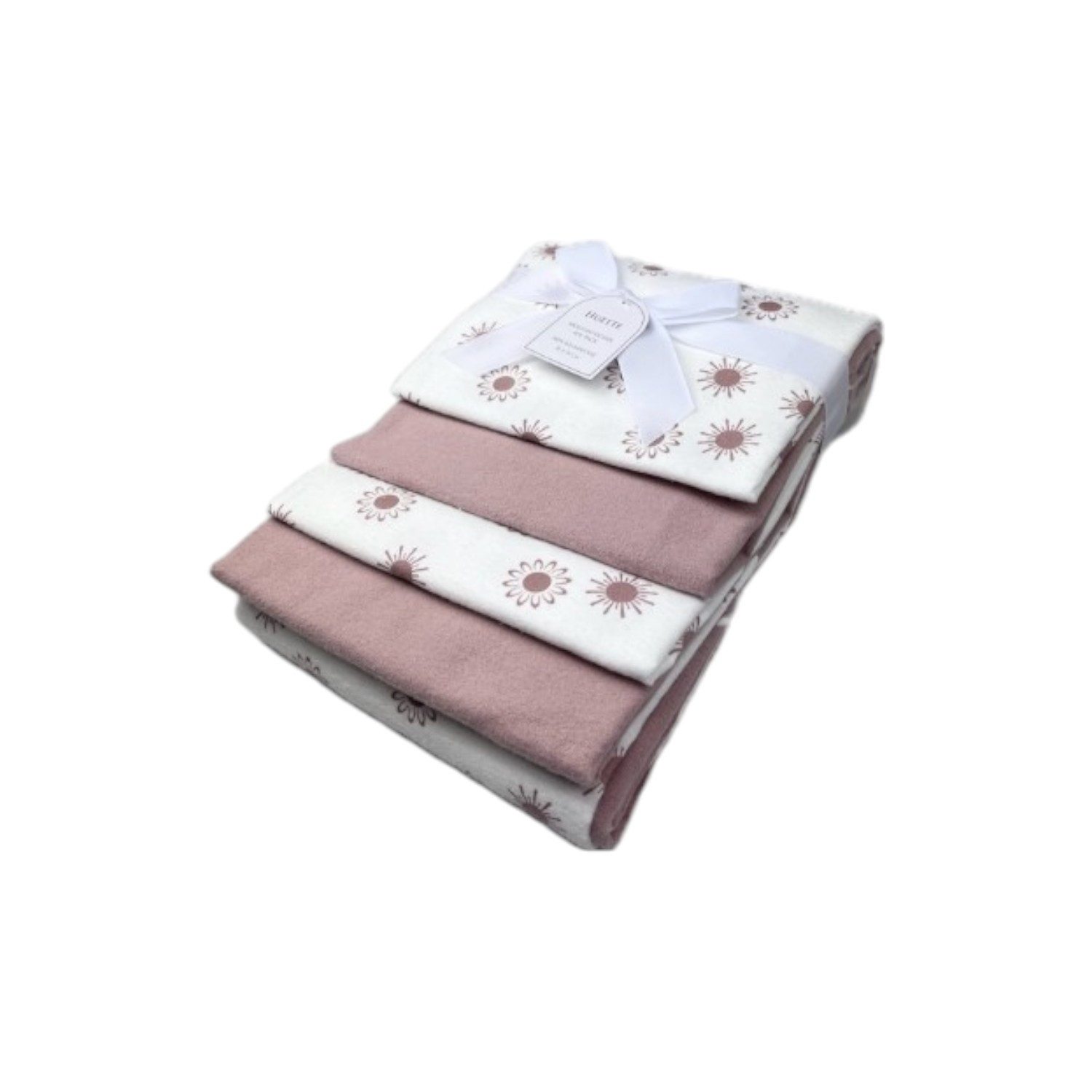 VewoTex Spucktuch 4er Pack Moltontücher » Geschenkset » Baby Spucktuch, (Set, 4-tlg., 4 Stück), 76 x 76 cm » Baumwolle » leichte Decke & Stilltuch » Baby Starter-Set
