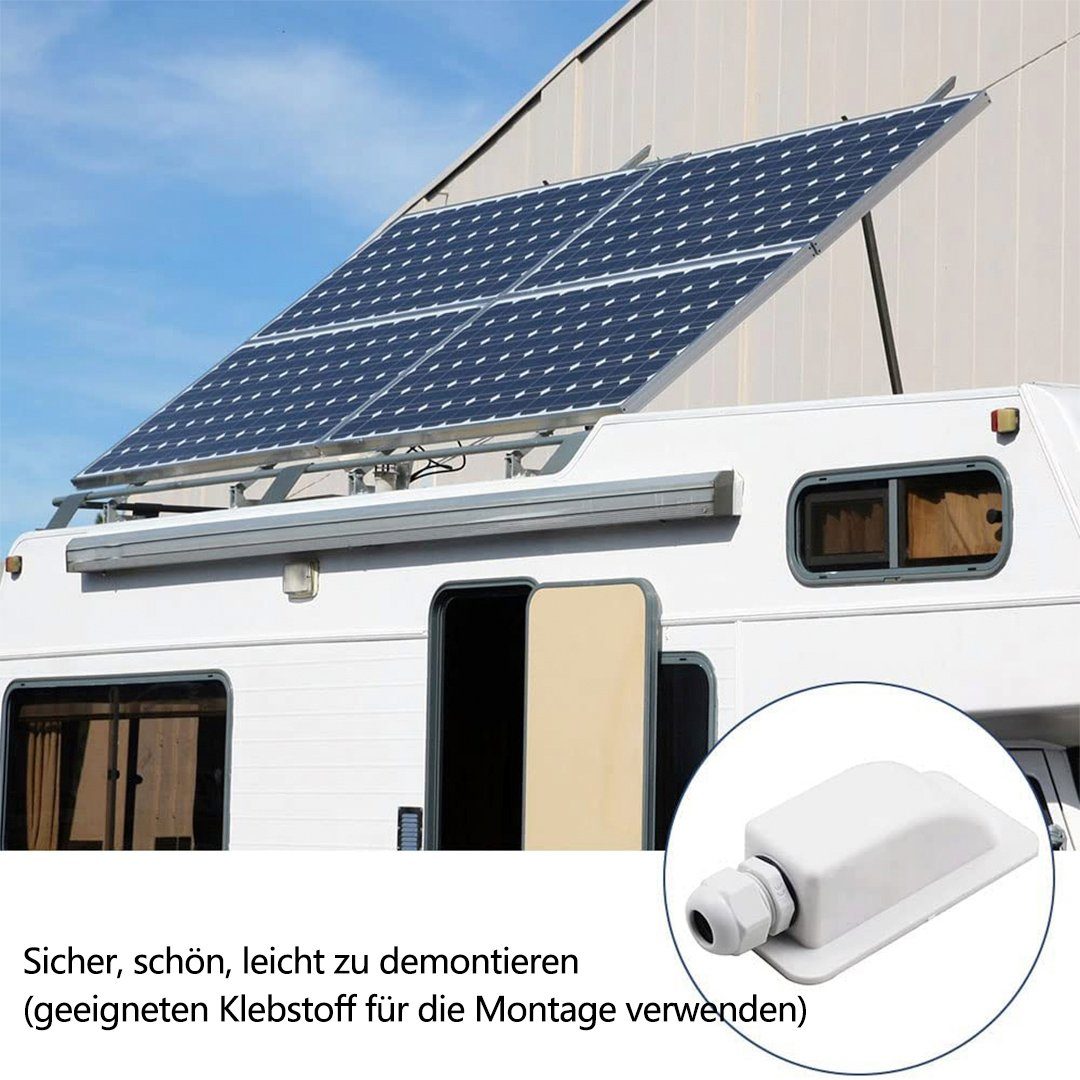 Dachdurchführung Kabel 1-fach Wohnmobil Solar Solaranlage Solarmodul Befestigung 