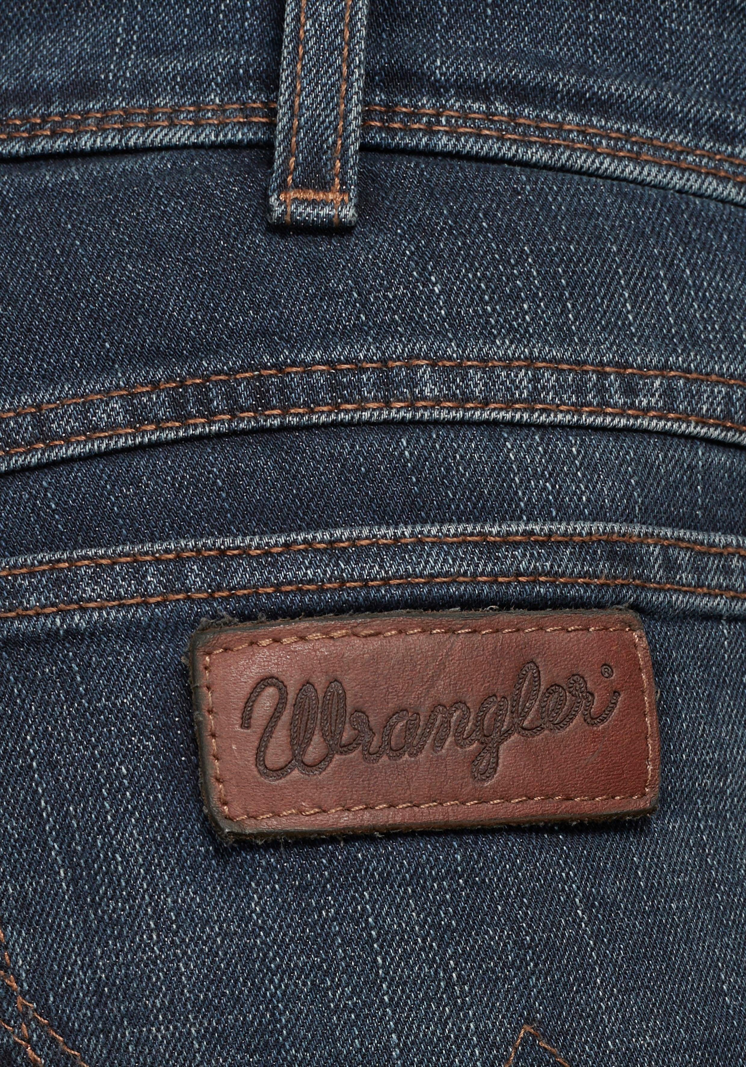 Jeans vintage-tinted Gerade Texas Wrangler