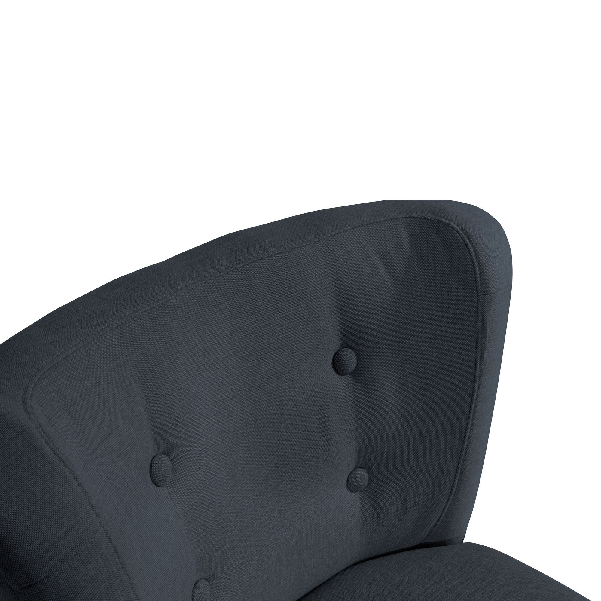 Kessel inkl. aufm 58 Kostenlosem Sessel Bezug Sitz / schwarz Flachgewebe (Sparpreis anthrazit verarbeitet,bequemer 22371 Buche Kassi 1-St), hochwertig Sessel Versand,