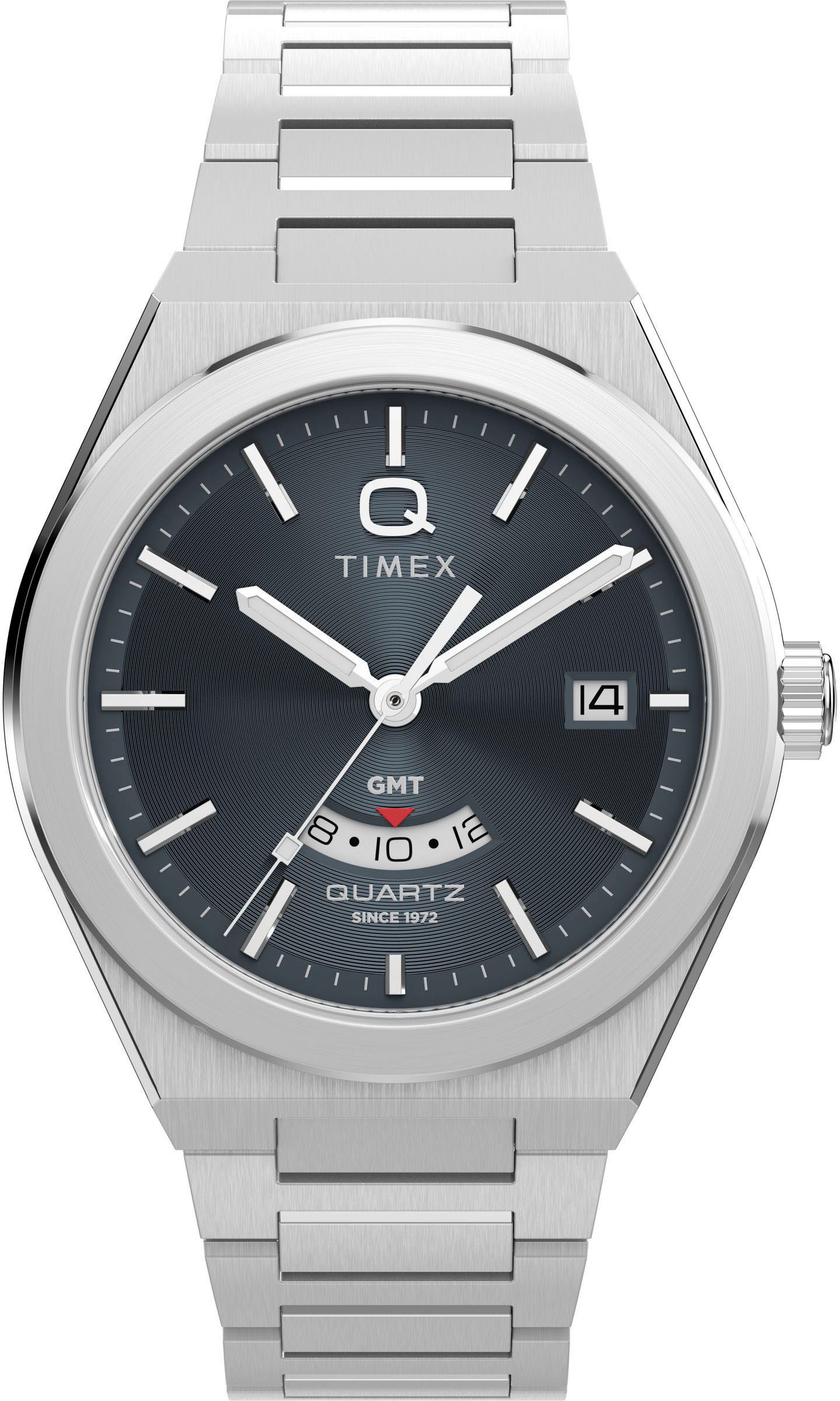 Timex Quarzuhr CONTINENTAL GMT TW2Y12100AJ, Armbanduhr, Herrenuhr,Edelstahl günstig online kaufen
