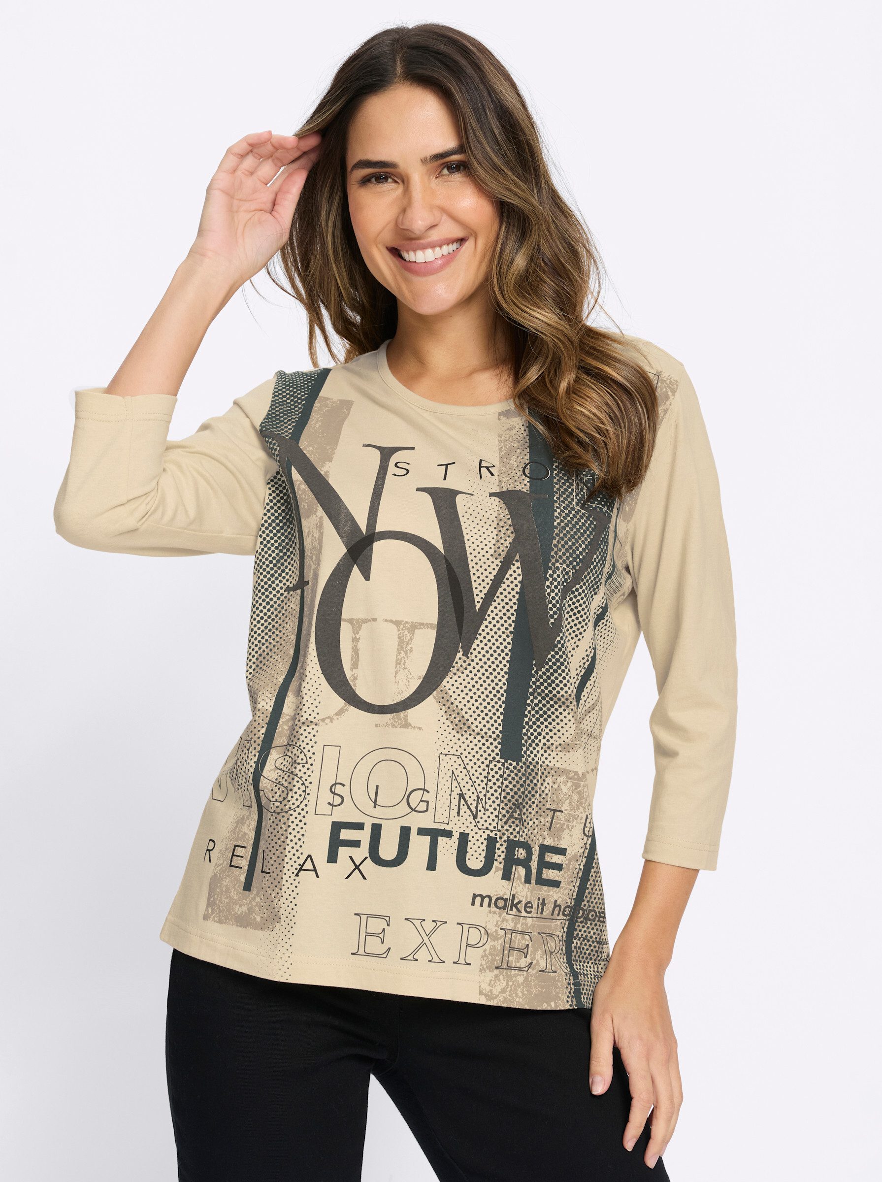 Sieh an! T-Shirt 3/4-Arm-Shirt 3/4-Arm – Bild 3 von 5