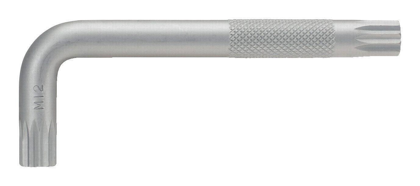 KS Tools Stiftschlüssel, XZN-Winkelstiftschlüssel, kurz, M4