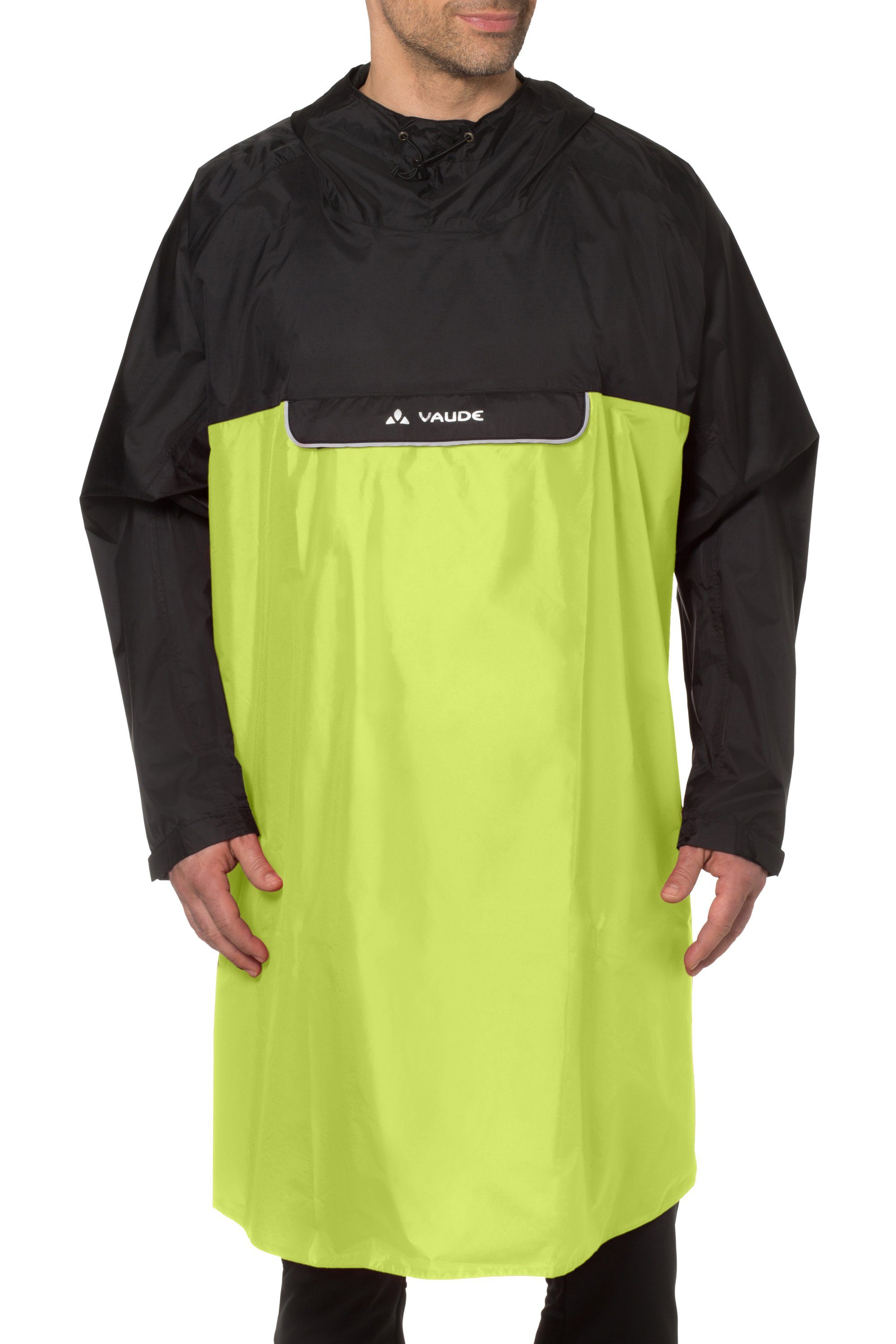 VAUDE Regenponcho Valero Poncho (1-St) wasserdichter Regenponcho mit Kapuze