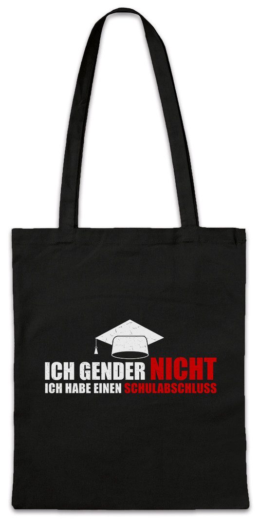 Beuteltasche Ich Gender Nicht Stofftasche GBT LGBTQ GLBT Lesbian Gay Spaß Trans