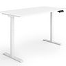 Rahmen: Weiß / Tischplatte: 120 x 60 cm Weiß
