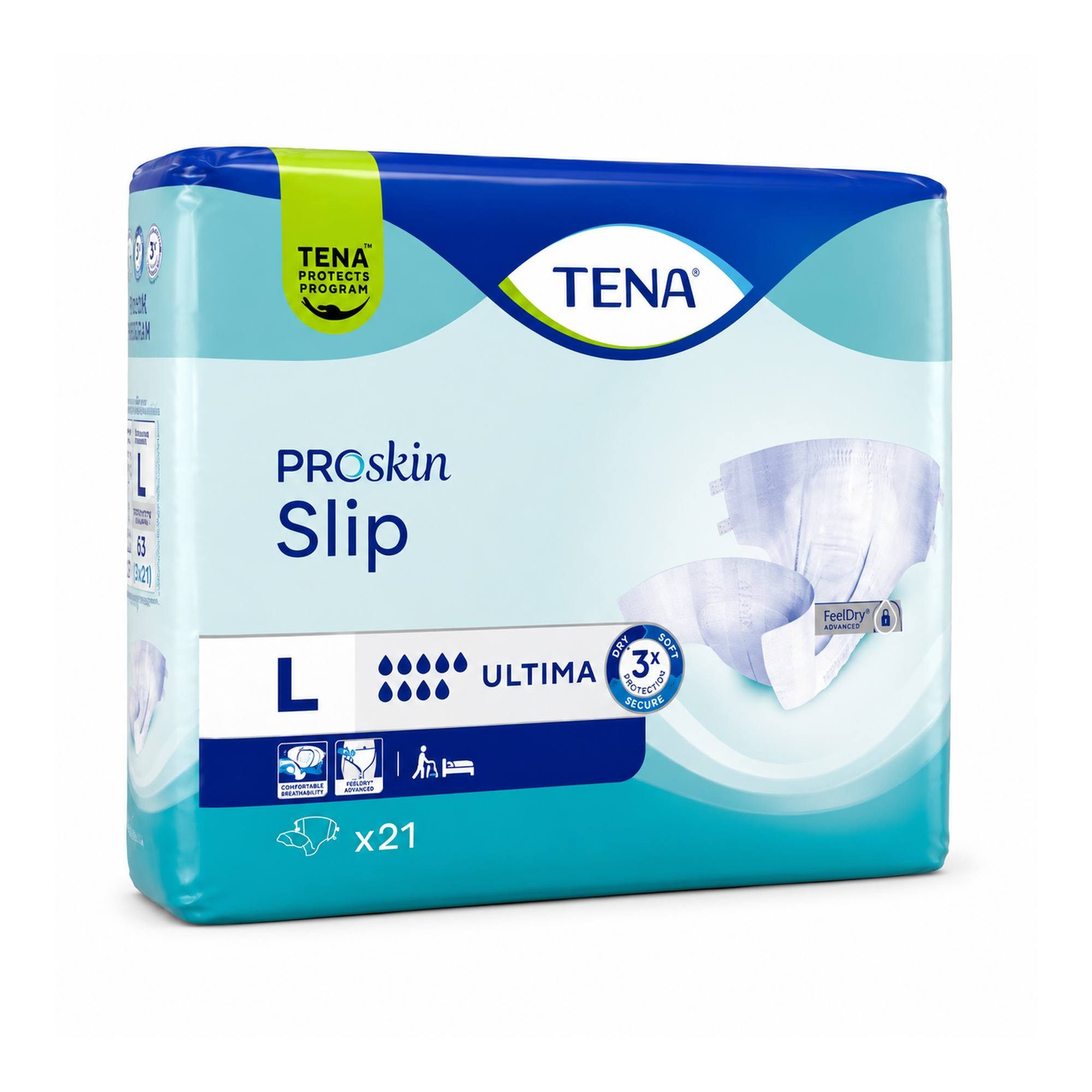 TENA Windeln Tena Slip Ultima Large 21 Stück 21 PZN 7322540647334