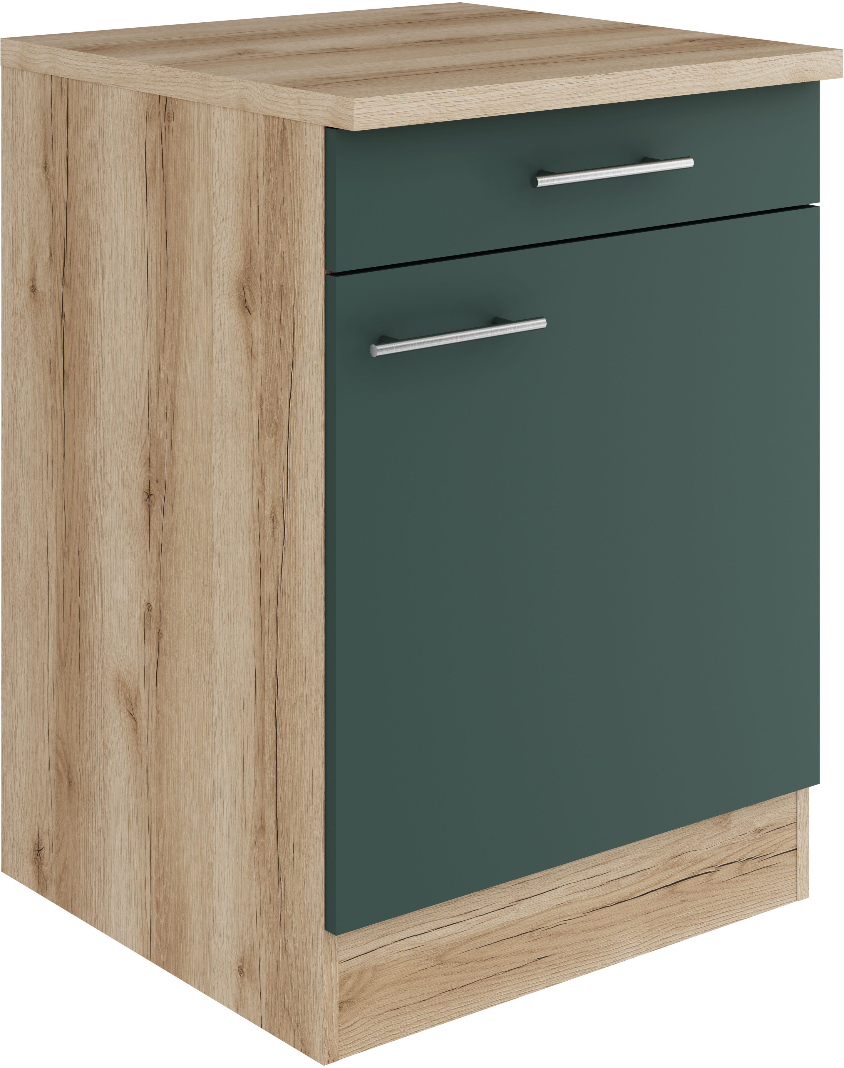 OPTIFIT Unterschrank Bella Breite 60 cm, 1 Tür, 1 Einlegeboden, 1 Schubkasten