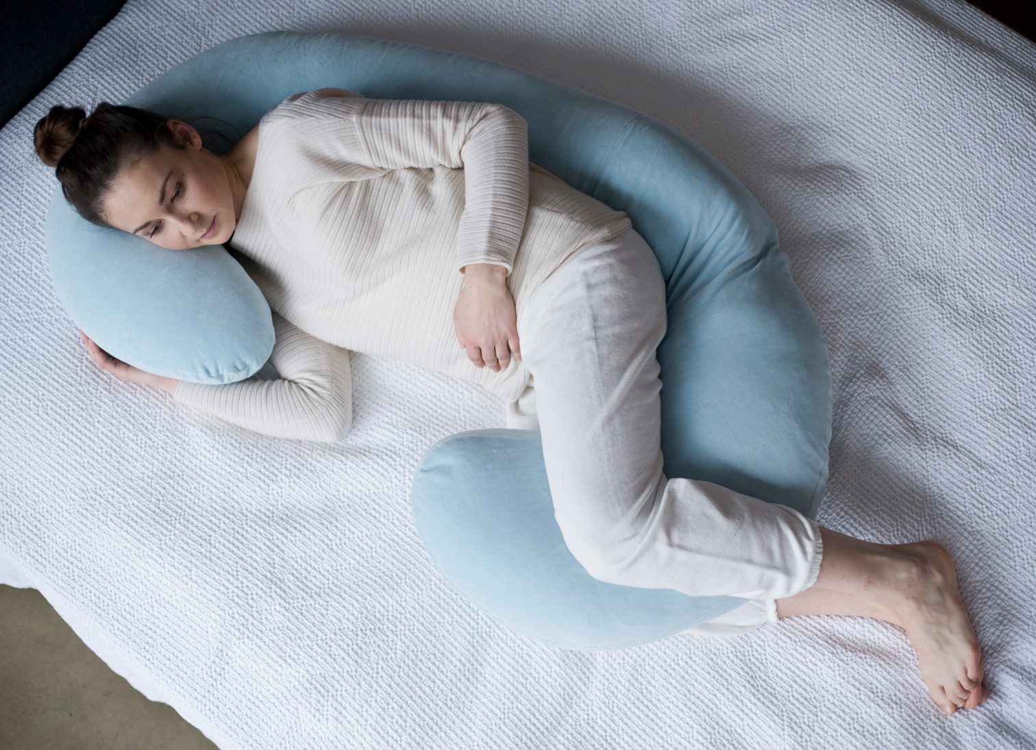 Motherhood Lagerungskissen Premium Sleepy-C, Baumwoll-Velour, Seitenschläfe günstig online kaufen
