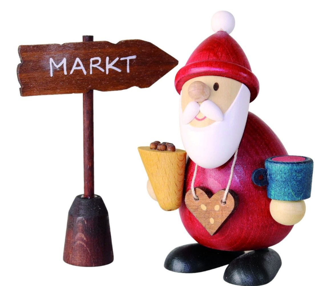 Ullrich Kunsthandwerk Weihnachtsmann Ullrich Geschenkbox Weihnachtsmann - Weihnachtsmarktbummler